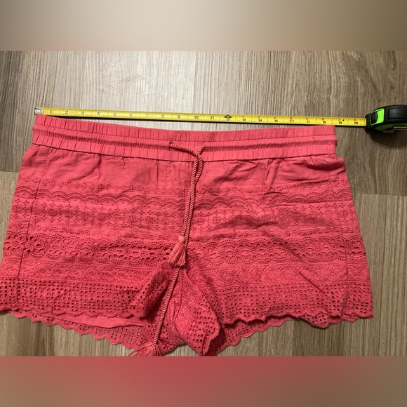 LOFT pink eyelet shorts - Picture 8 of 8